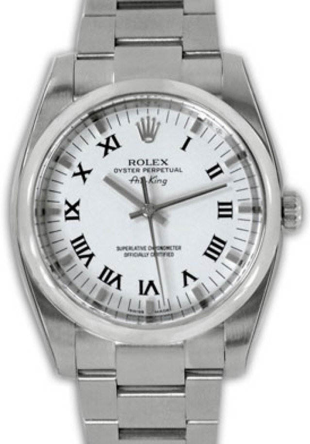Rolex Air King 114200 White Dial 2013